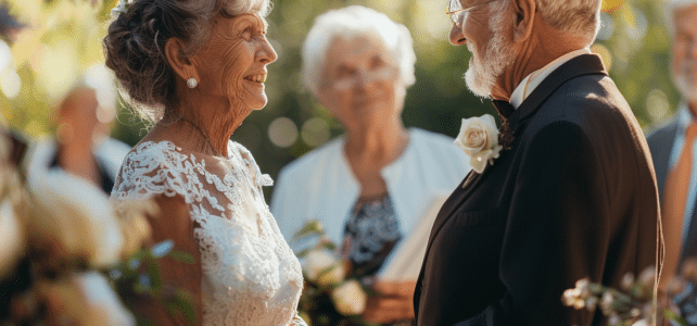 Célébrer l’amour durable : idées et inspirations pour un mariage tardif réussi